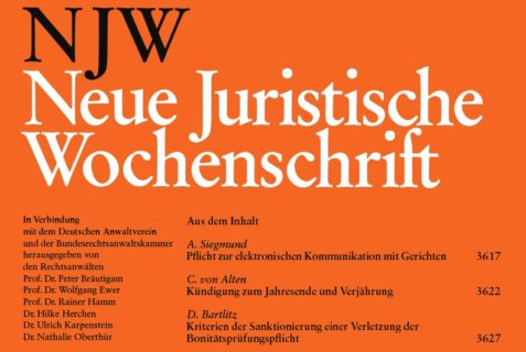 Zum Artikel "Just published: Hoffmann, Auslegung im Verbraucherdarlehensrecht, NJW 2024, 537 ff."