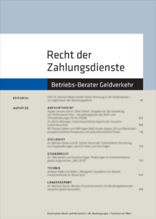 Zum Artikel "Just published: Hoffmann/Haupert, Exklusivität der Apple Wallet: Missbrauch oder Sicherheitsgewinn?, RdZ, 36 ff."